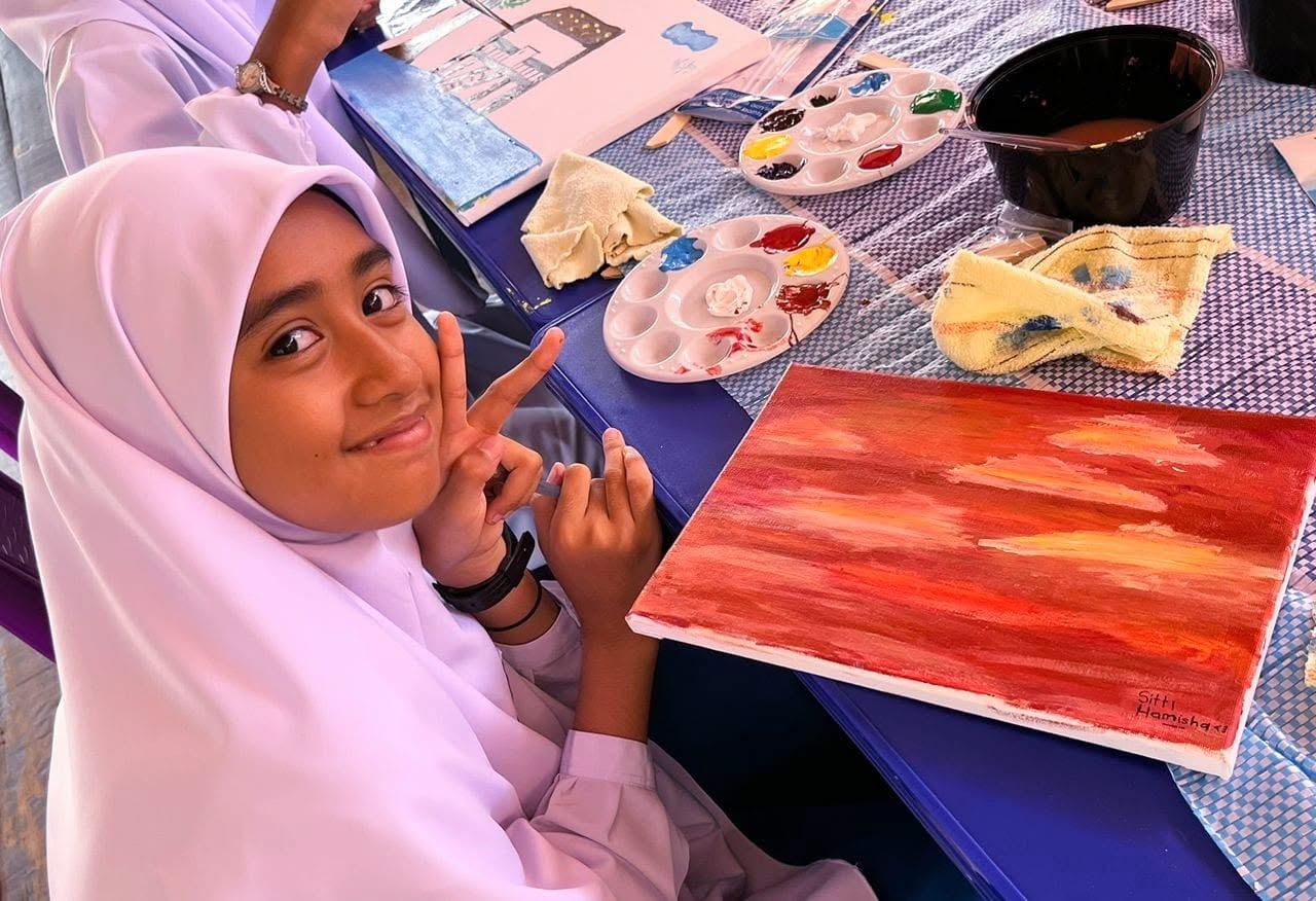 Community Art Project with Pillars Sabah
